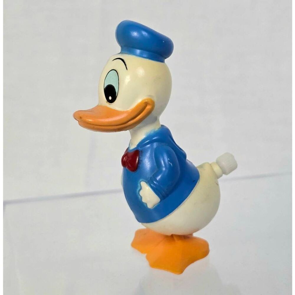 Vintage Donald Duck Wind-Up Toy Walt Disney Productions